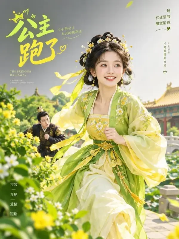 王妃她又跑路了 · 番茄短剧每日更新 王妃她又跑路了短剧封面,甜宠题材